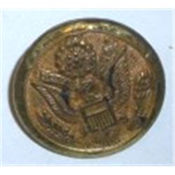 VINTAGE OFFICER MILITARY EAGLE BUTTON!! BUTTON CAME OUT OF SAFE!!