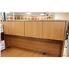 Image 3 : HARVEST CHERRY BOW FRONT EXECUTIVE DESK &