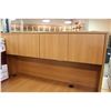 Image 3 : HARVEST CHERRY BOW FRONT EXECUTIVE DESK &