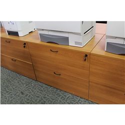 HARVEST CHERRY 2-DRAWER LATERAL FILE CABINET