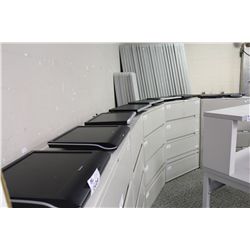 LOT OF 9 LCD MONITORS (NO BASES)