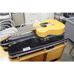 LOT OF 2 GUITARS & 2 GUITAR CASES