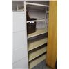 Image 1 : LOT OF 3 ADJUSTABLE HEIGHT STORAGE SHELVES