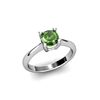 Image 1 : Tourmaline 0.75ctw Ring 14kt White Gold