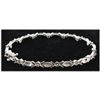 Image 1 : Genuine 1.40 ctw Diamond Bracelet 14kt W/G 9.40g