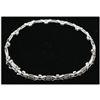 Image 2 : Genuine 1.40 ctw Diamond Bracelet 14kt W/G 9.40g