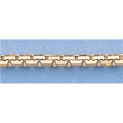 Pure Gold 16" 14k Gold-Yellow 1.9mm 8 Sided Box Chain