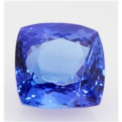 5.98 ct Tanzanite African Stone Cushion approx. 8.5x11.