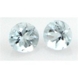 8mm GENUINE FACETED AAA - NATURAL AQUAMARINE