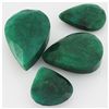 Image 2 : Emerald 529.5ct Loose Gemstone Mix Sizes Pear Cut