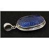 Image 2 : SAPPHIRE CORRUNDUM 59.78CTW SILVER PENDANT
