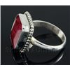 Image 2 : RUBY CORRUNDUM 26.27CTW STERLING SILVER RING