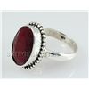 Image 2 : RUBY CORRUNDUM 25.83CTW STERLING SILVER RING