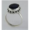 Image 1 : SAPPHIRE CORRUNDUM 26.01CTW SILVER RING