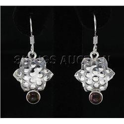 Natural Tourmaline 17.72ctw Star Design .925 Earring