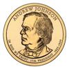 Image 1 : Presidential Dollars Andrew Johnson 2011-D 25 pcs (Roll