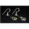 Image 1 : 1.60CT Peridot Unique Design .925 Hook Earring 2.55g
