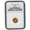 Image 1 : Certified $5 American Gold Eagle 2006-W MS70 NGC