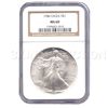 Image 1 : Certified Uncirculated Silver Eagle 1986 MS69