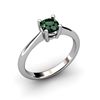 Image 1 : Emerald 0.48ctw Ring 14kt White Gold