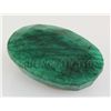 Image 1 : Emerald 146.26ctw Loose Gemstone 42x28x16mm Oval Cut