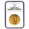 Image 1 : Certified $20 St Gaudens MS63 (Dates Our Choice)