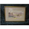 Image 1 : A G Brown.  An Arab, encamped at the edge of a village and lake,  signed A G Brown RSW, watercolou