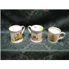 Image 1 : Aynsley:  3 bone china mugs, Queen Elizabeth II, 1993, 40th  Anniversary of the Coronation, Elizab