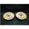 Image 1 : Aynsley: a pair of bone china footed dishes commemorating the Prince  of Wales Investiture 1969, a