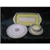 Image 1 : Items of Susie Cooper teaware comprising cup and saucer, 4 teaplates  and sandwich plate, various