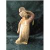 Image 1 : A Chinese terracotta figure of a deity, probably T'ang Dynasty, 12"  high.