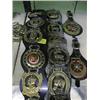 Image 1 : A quantity of horse brasses including Diamond Jubilee 1897, Edward  VII & George V Coronation, Vic