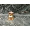 Image 1 : A Victorian copper milk ladle.