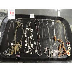 Tray Lot Necklaces