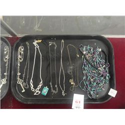 Tray Lot Necklaces