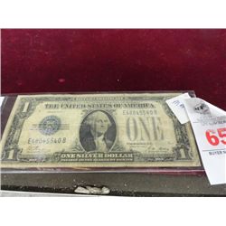 1928 Funnyback Dollar Note