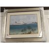 Image 1 : 17.5 x 23.5 (approx.) Lithograph On Paper "Windward" by Richard Williams - Signed in Ink; Lower Righ