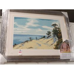 18.5 x 27 Limited Edition Lithograph "The Dunes" by William Nelson - Signed by the Artist on Lower R