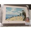 Image 1 : 18.5 x 27 Limited Edition Lithograph "The Dunes" by William Nelson - Signed by the Artist on Lower R