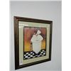 Image 1 : 2 Framed Fat Chef Art