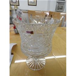 Smyth Crystal Footed Vase