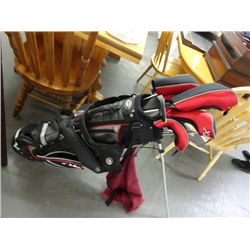 Top Flite Golf Club & Bag Set New - Plastic is still on heads.