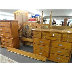 Walnut Ornate Bedroom Suite