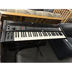 Akai AX80 Keyboards w/Stand - Condition Unknown