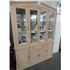 Image 1 : Pickled Oak China Hutch