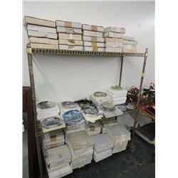 3 Shelves of Decorator Plates