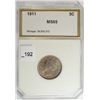 Image 1 : 1911 V NICKEL PCI MS-65 NICE COIN
