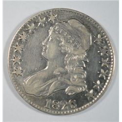1826 BUST HALF DOLLAR OVERTON 105 R3 XF/AU