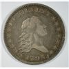 Image 1 : 1795 FLOWING HAIR HALF DOLLAR DIE BULGE AFTER DATE OVERTON 113 F/VF DETAILS