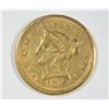 Image 1 : 1876-S $2.50 GOLD LIBERTY NICE STRONG XF LOW MINTAGE OF 5000